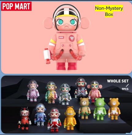 [Collectibles] POP MART (NON-MYSTERY BOX) MEGA SPACE MOLLY 100% SERIES 3 - 1pc Unbox Action Figure Cute Toy