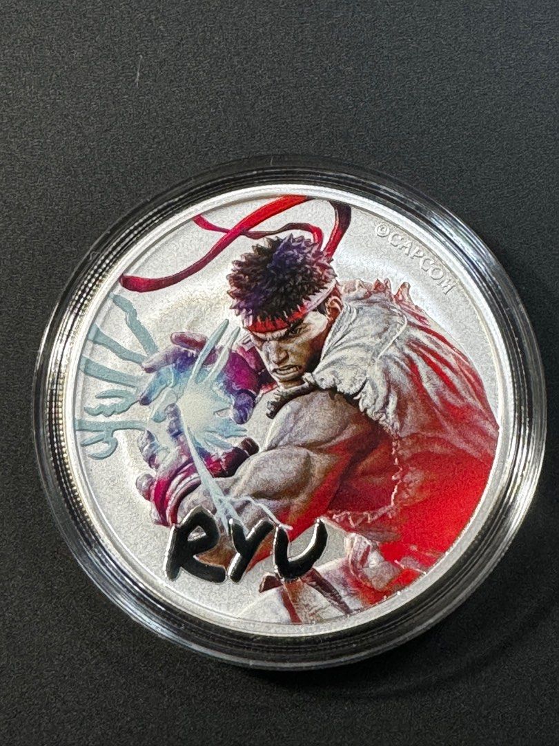 [Collectibles] Silver Coin 1oz 999.9 Coloured Perth Mint Ryu Pure Silver